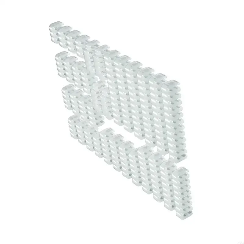 34PCS Multipurpose Acrylic Combs Set for Neat Power Cable Routing 24Pin Motherboards 8Pin GPU Card Wire Organizing