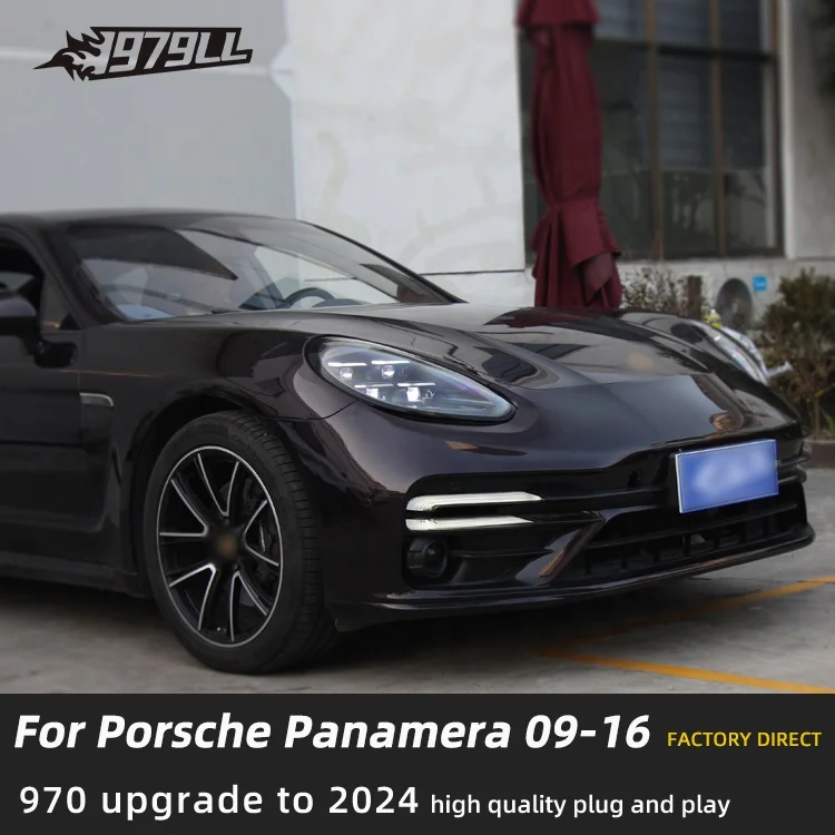 [1979ll] 2009 2011 2013 970.1 970.2 Aktualizacja do 2024 Matrix Style LED Reflektory do Porsche Panamera 970