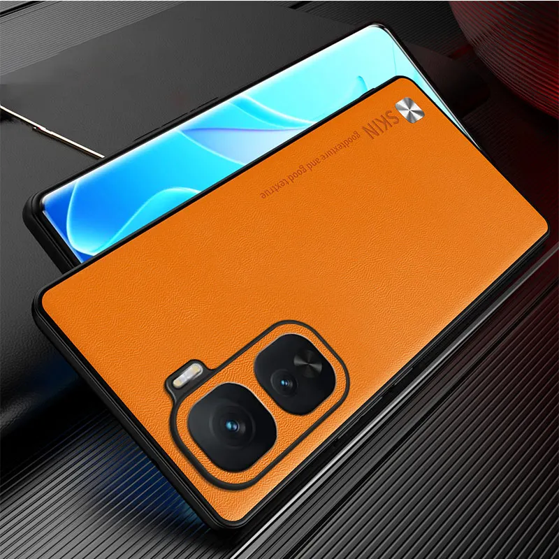 Luxury Leather Case For IQOO Neo10 Silicone Camera Protect Phone Cover For VIVO IQOO Neo 10 Shockproof Bumper Funda