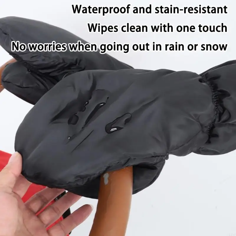 L5yf pram gloves Winter Winter Baby Strollers Hand Guff Babrack Babrics Bloves