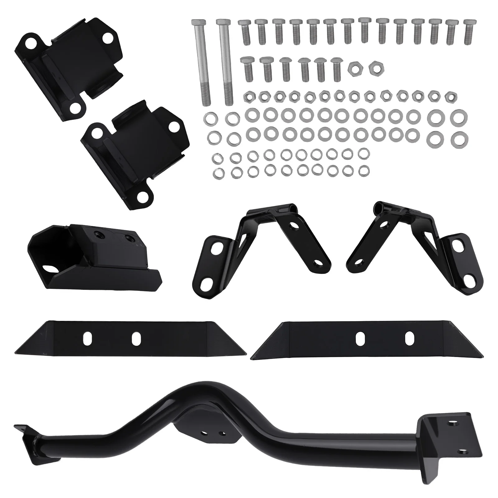 

Engine Transmission Mount Kit For Chevy 210 150 V8 V-8 Belair Nomad 1955-1957