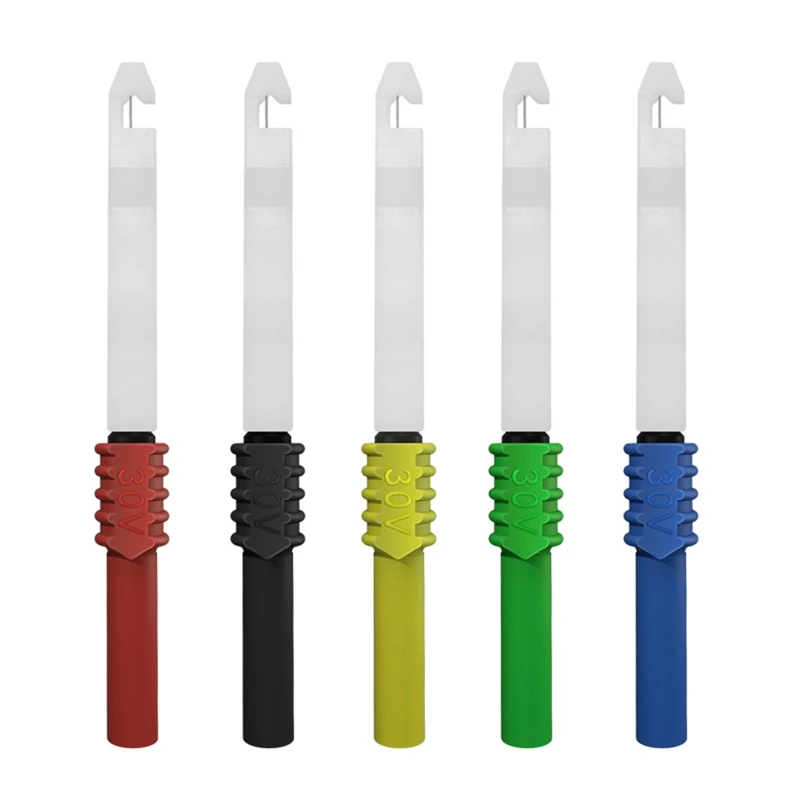 

Colorful Multimeter Test Probes Needle Tip Test Probes Stainless Steel Pin Probe Dropship