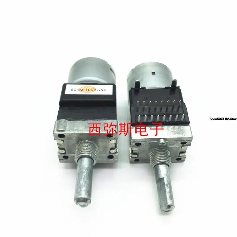 Original Japanese Alps motor drive potentiometer rk168 100kA × 4. Two rows of 16 foot shafts are 25mm long