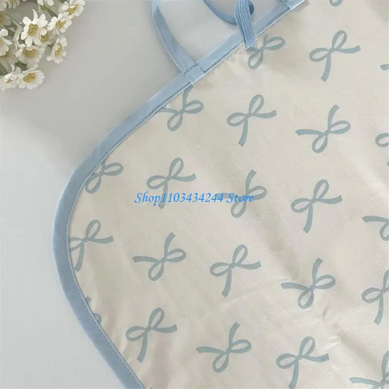 الطفل Bowknot حفاضات تغيير الوسادة السفر تغيير حصيرة بطانة الرضع حديثي الولادة حفاضات ورقة حامي تغيير الوسادة