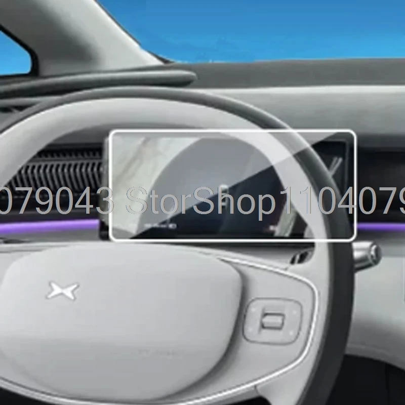 

Tempered glass screen protector For Xpeng X9 2026 2025 2024 10.25 inch Car dashboard instrument LCDscreen protector Accessories