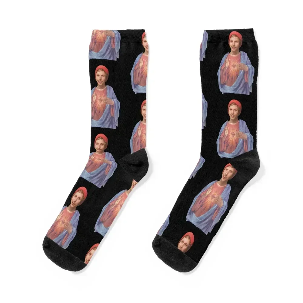 

Michael Cera Shirt Saint Michael Cera Socks bright garter Men's sports stockings valentine gift ideas Boy Child Socks Women's
