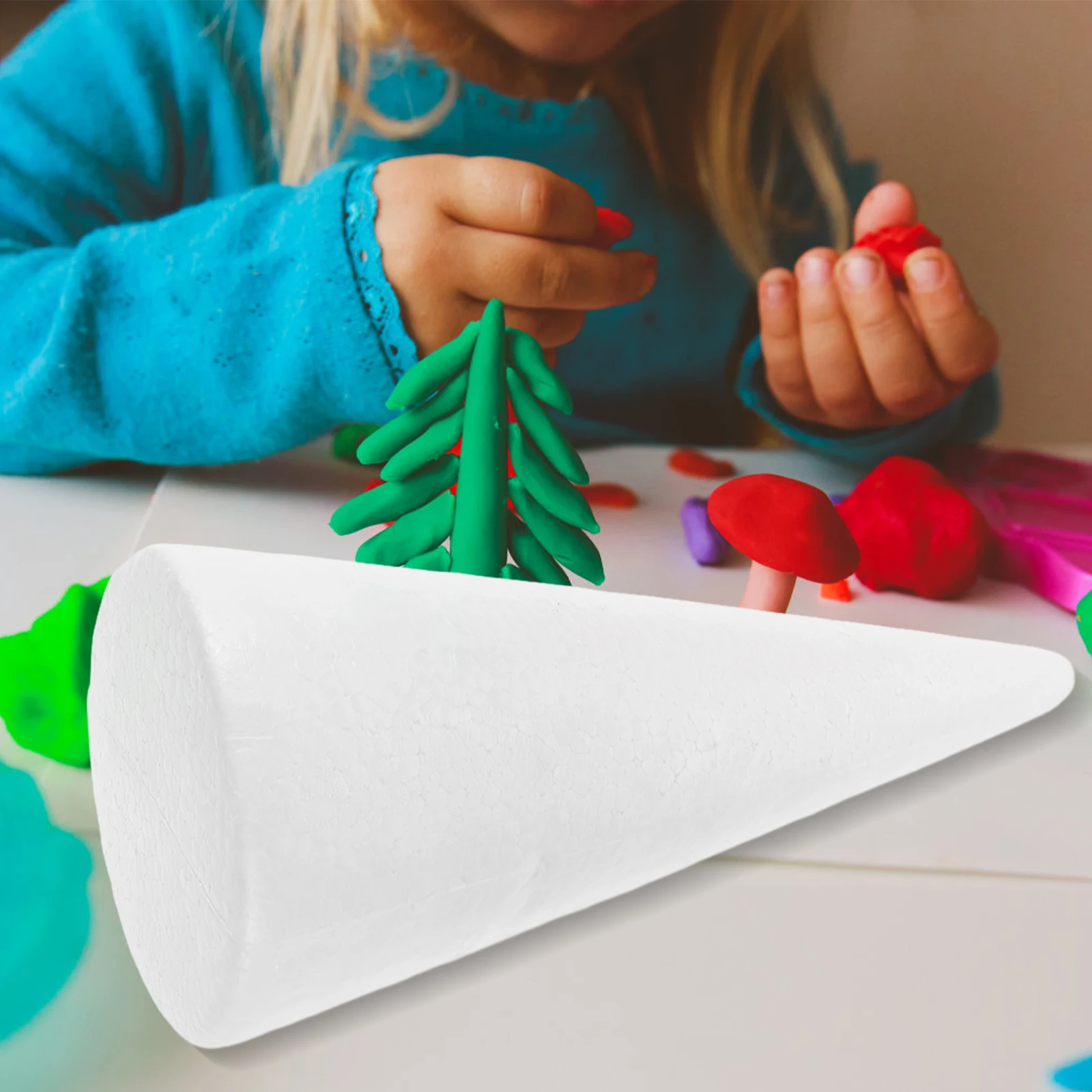 

3 Pcs Craft Material DIY Project Supplies Diy Crafts Material Handmade Sewing Foam Foam Tree Cones Cones Art Crafts