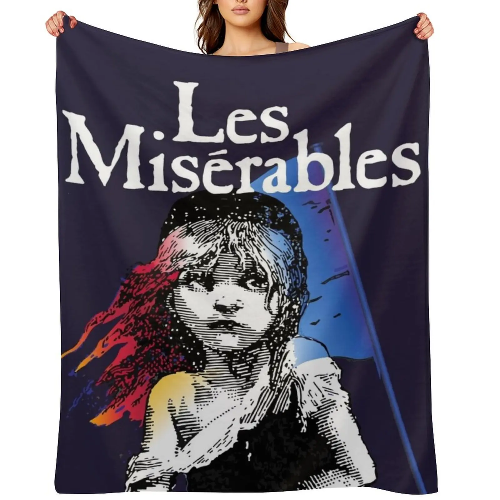 LES MISéRABLES رمي بطانية سرير للطفل بطانيات رمي مزخرفة لبطانيات الأرائك