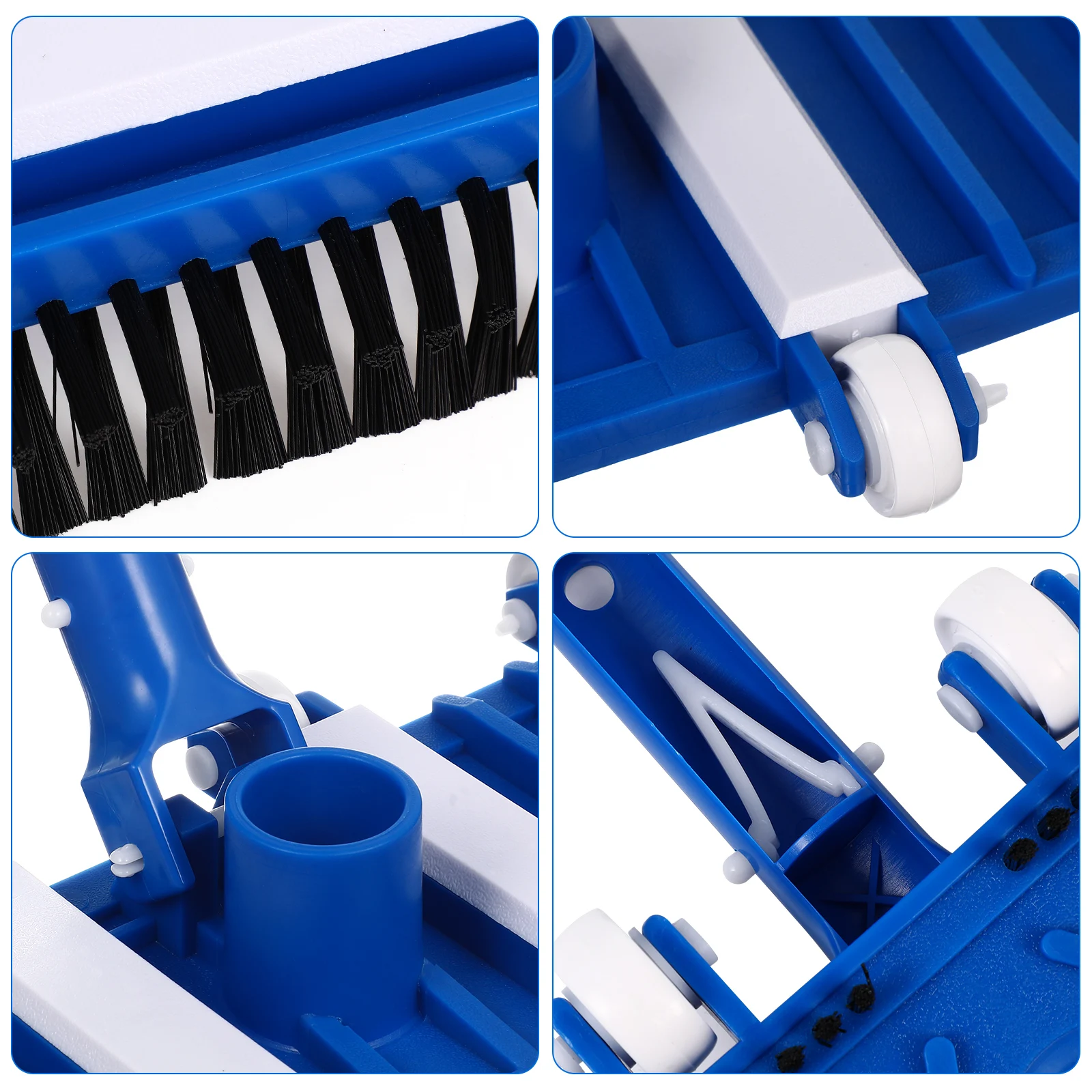 

Adjustable Pool Vacuum Head Removable Handle for Swimming Pool Cleaning Equipment Manual Pond Vacuum Accessory Cleaning Tool