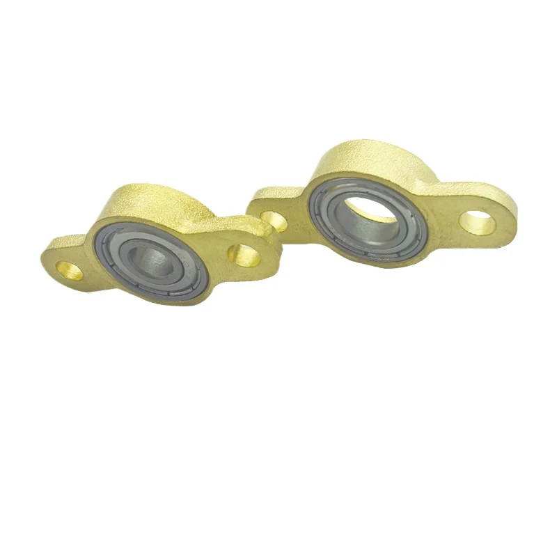 1/2pcs kande Waterproof rust-proof copper shell bearing with seat inner diameter 5mm 6mm7mm8mm10mmFL06/FL05/FL07/FL08/FL10 - view 4