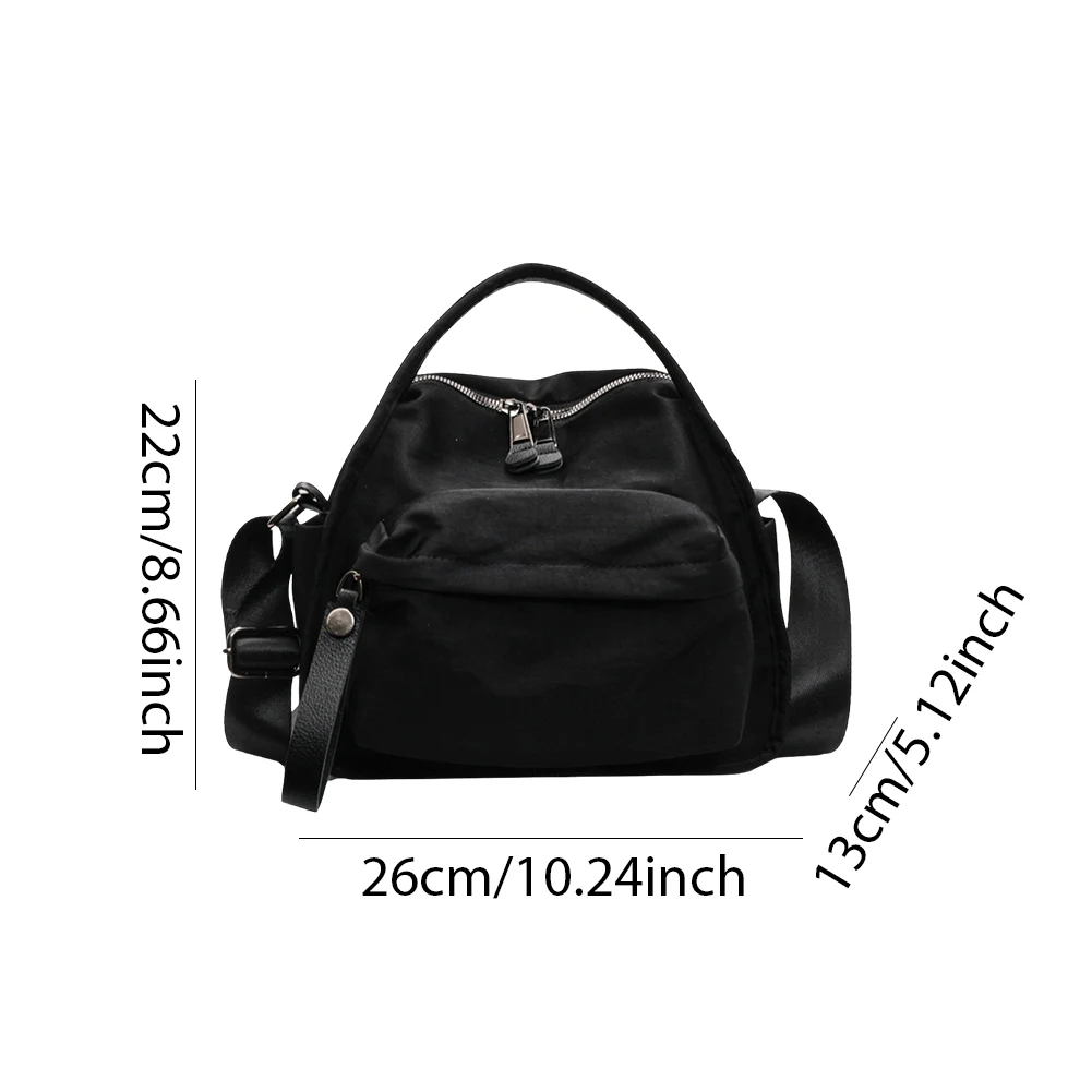 

Женская легкая сумка на ремне, большая вместительная повседневная сумка через плечо, однотонная универсальная сумка на плечо, дорожная сумка для покупок, работы, свидания