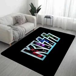 Retro-KISS Rock Band Floor Mat Bathroom Mat Kids Room Bedroom Decoration Balcony Anti-Slip Doormat Living Room Welcome Rug