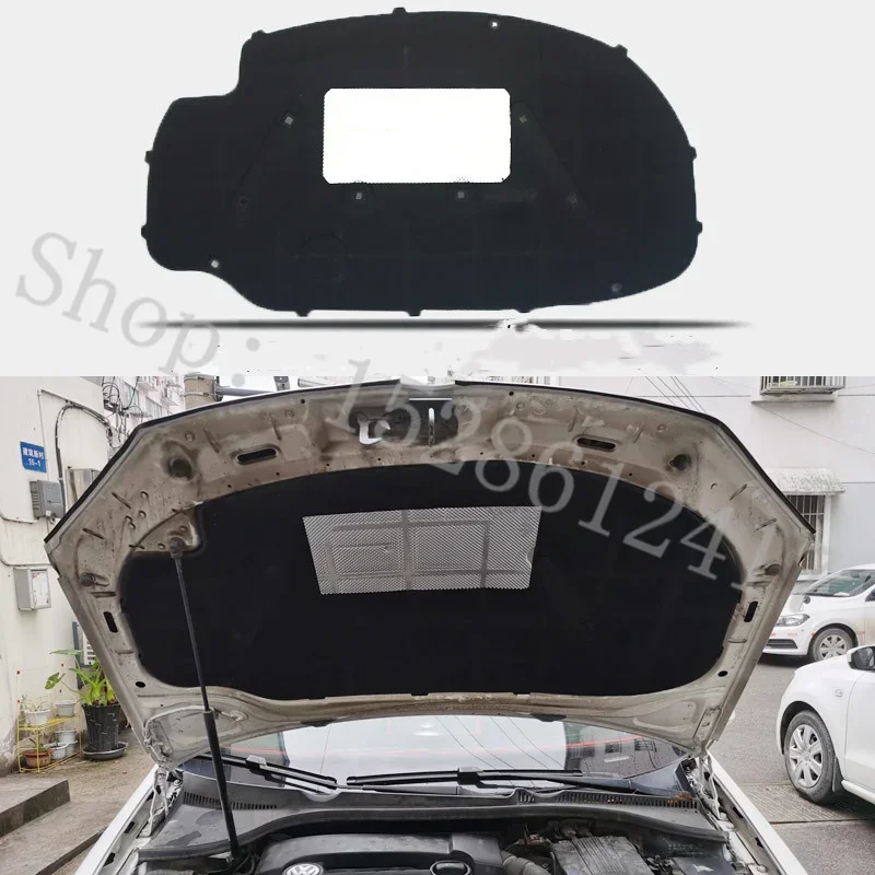 

Для Volkswagen VW Golf 5/Jetta 2006-2011 Автомобильный капот двигателя звуковая теплоизоляция хлопчатобумажная подкладка искусственная пена