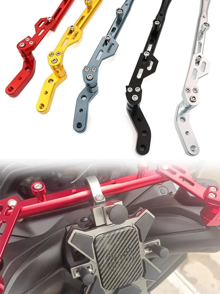 Motorcycle Universal Multifunctional Phone Holder Crossbar Balance Lever For Yamaha Nmax155 Balance Bar Cross Stand Accessories