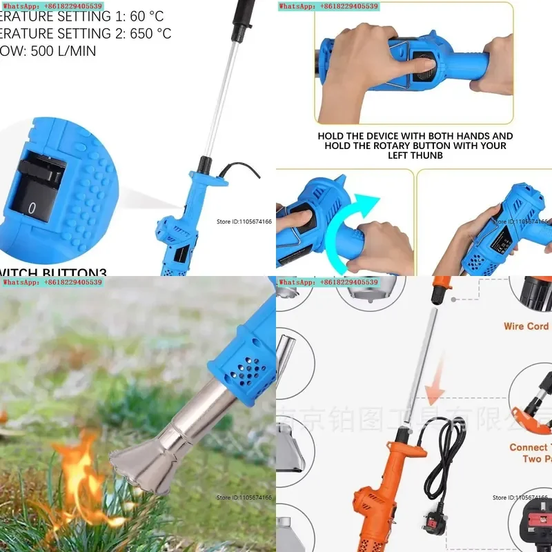 Multifunctional Electric Weed Burner Weeding Machine