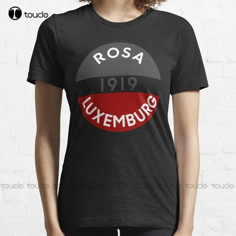 Rosa Luxemburg 1919 Classic T-Shirt Volleyball Shirts Custom Aldult Teen Unisex Digital Printing Tee Shirt Fashion Funny New