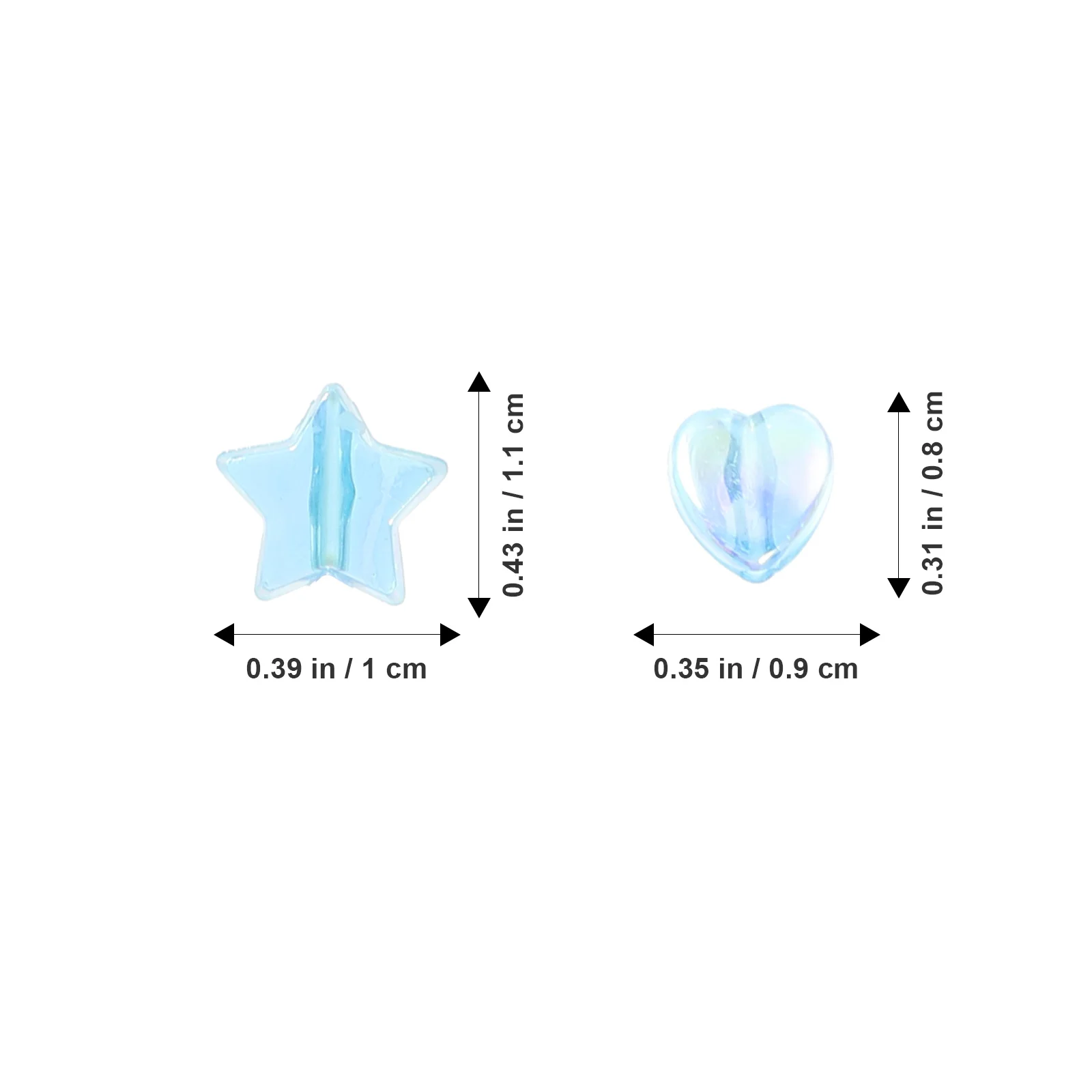 

600Pcs DIY Loose Acrylic Spacer Beads for Bracelet Jewelry Making Craft Accessories Colorful Small Beads for DIY Hair Accessory