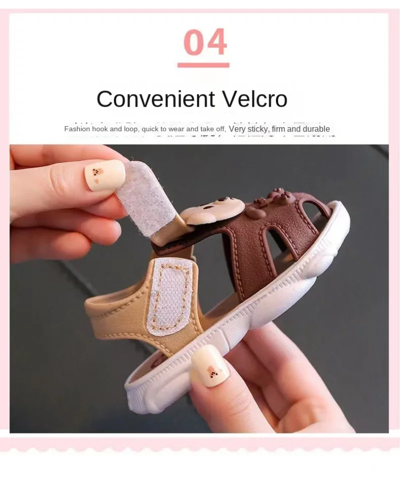 2026 Sommer Baby Jungen Mädchen Sandalen Kinder Strandsandalen Cartoon Kleinkind Schuhe Bequeme Weiche Sohle Kinder Schüler Schuhe – Detail 9