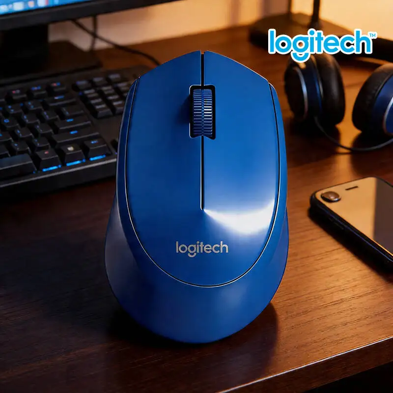 

Беспроводная мышь Logitech M280, 2,4 ГГц, наноприемник, 1000 DPI, удобная рукоятка, 18 месяцев автономной работы, для офиса, ПК, Mac, ноутбука