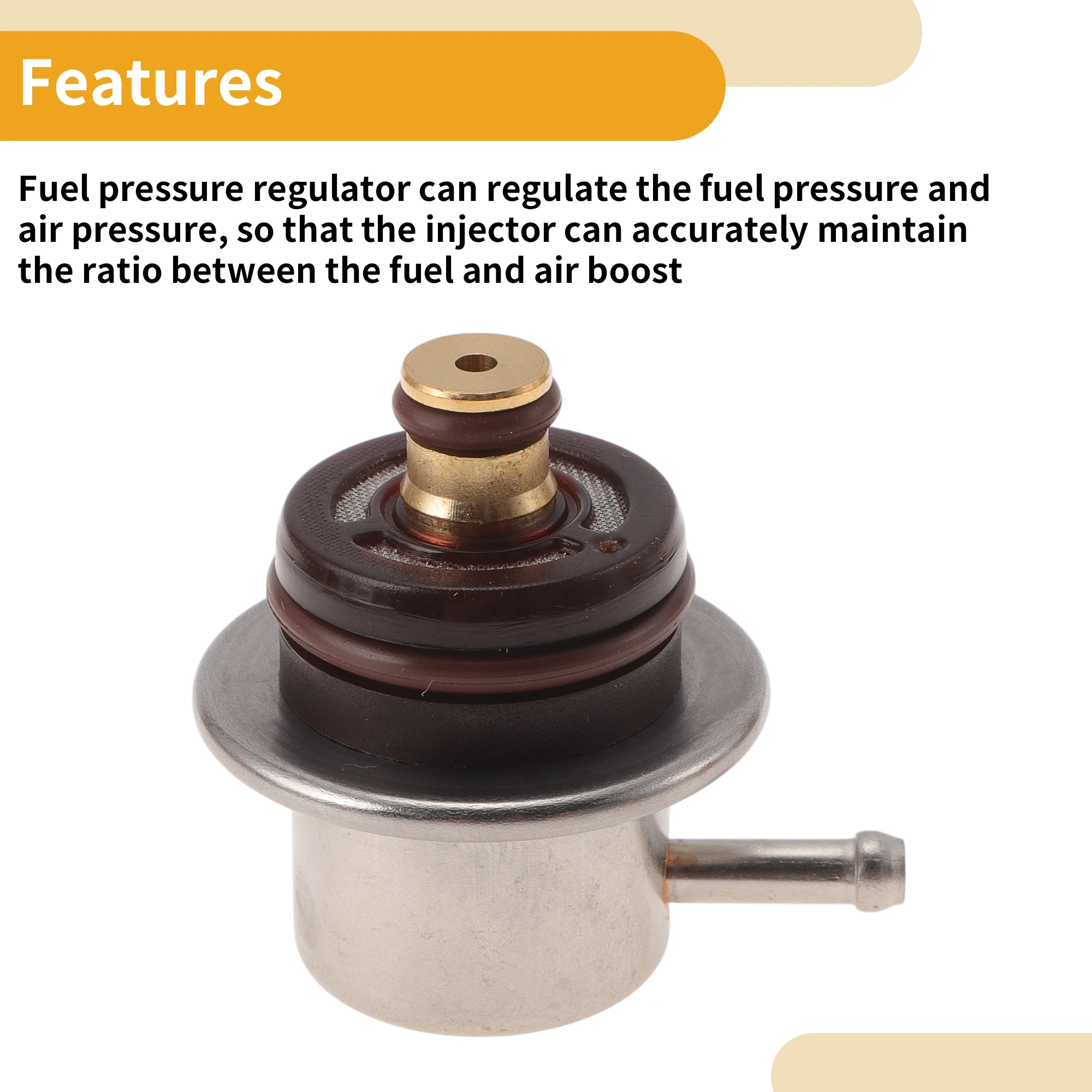 منظم ضغط الوقود UXCELL منظم مضخة الوقود رقم 3530138300 لشركة هيونداي سوناتا #4