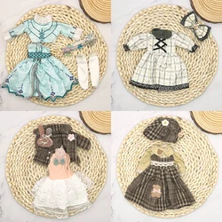 30cm Bjd Princess 1/6 Dolls Clothes for Kids Toys 6 to 10 Years Clothes for bjd Dolls Dollhouse Accessories Birthday Gifts