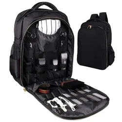 Barber Supplies Backpack Portable Clippers Organizer Hairstylist Tools Bag Large Capacity Travel Bag Salon Storage Shoulders Bag