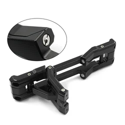 Door Hinge Step Aluminum Folding Foot Pedal Compatible For Jeep Wrangler 2007-2018 JK JKU 2018-2020 JL JLU 1PC
