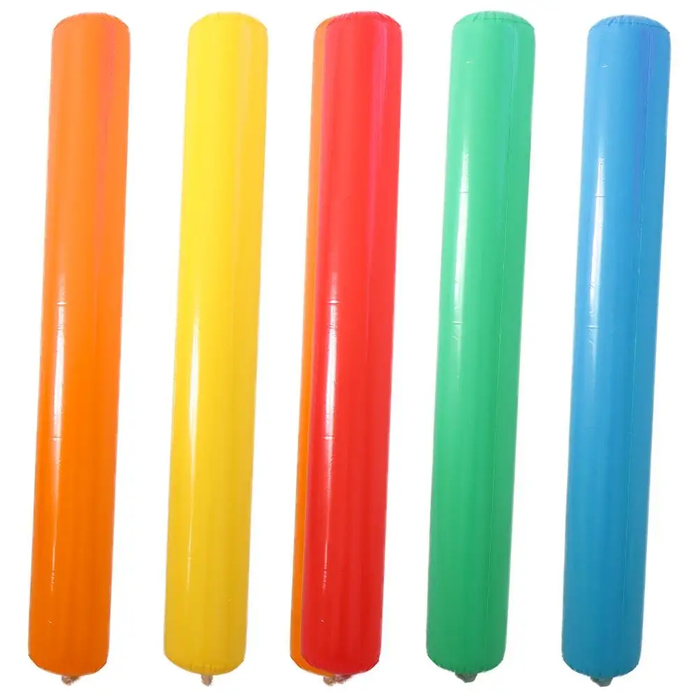 Float Water Noodles Inflatable Cheer Sticks Inflatable Toys Swimming Pool Pool Inflatable Sticks 41.3 Inch PVC Pool Noodles