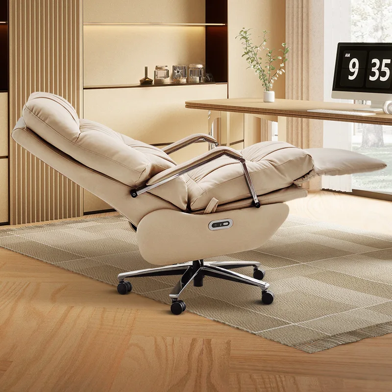 

Sedentary office leather computer seat worker