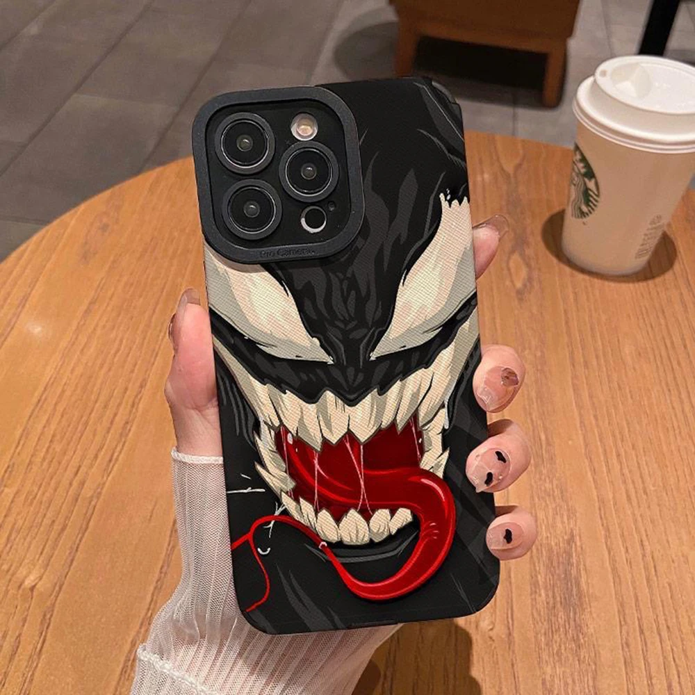 New Cool Ins Movie venoms 3 Phone Case For iPhone 16 15 14 13 12 11 Mini Pro Max X XR XSMax 8 7 6S Plus Soft Silicone Back Cover