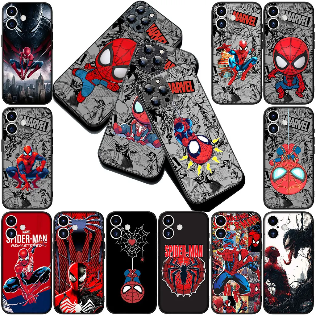 Чехол для телефона с наклейкой «Человек-паук» Marvel для Huawei P30 P20 Mate 20 Lite Pro Y7 Y6P Y7A 2019 Nova 5T 3I