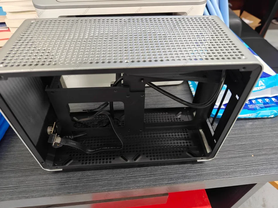 FMT G1-pro Aluminum Alloy A4 SFX240 Water Cooling ITX Transparent Case Only No Accessories Included