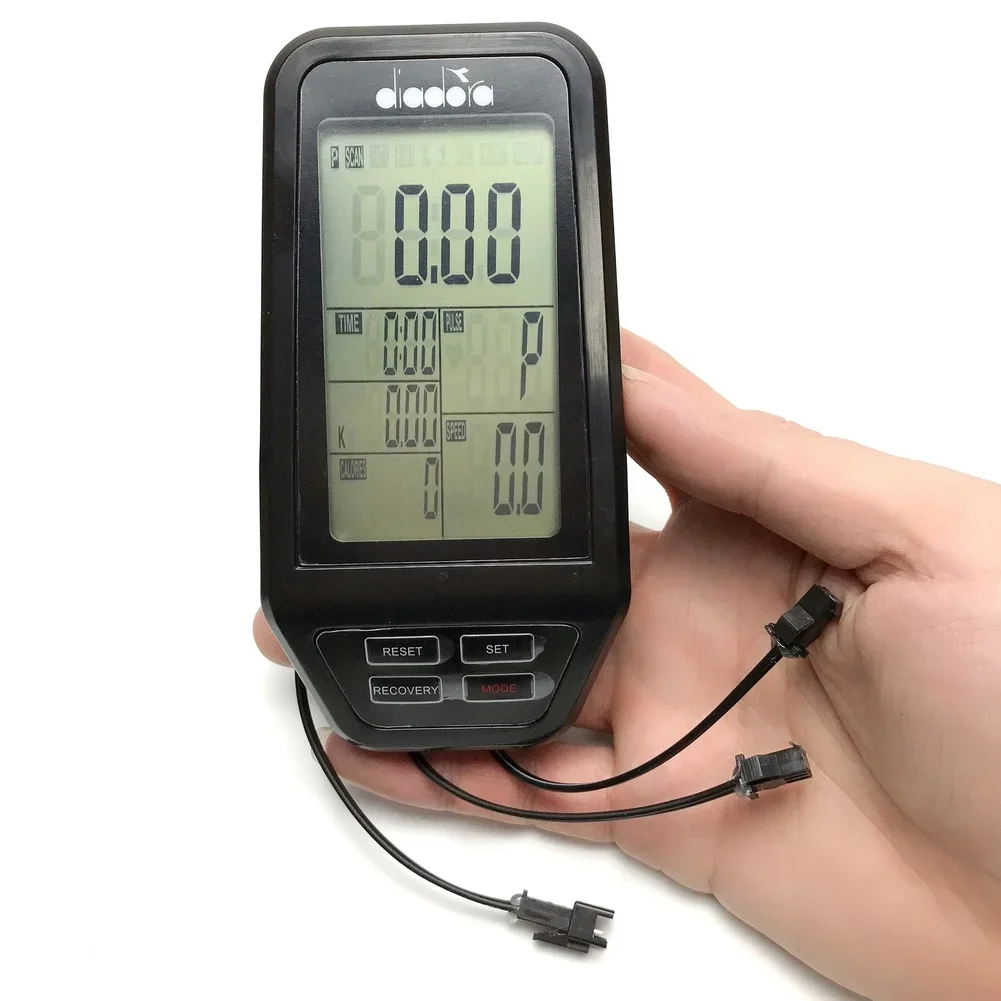 Calorie Counter Bike Display Home Workout Real-time Speed Heart Rate Tracking Calorie Calculation Portable Gym Exercise Monitor