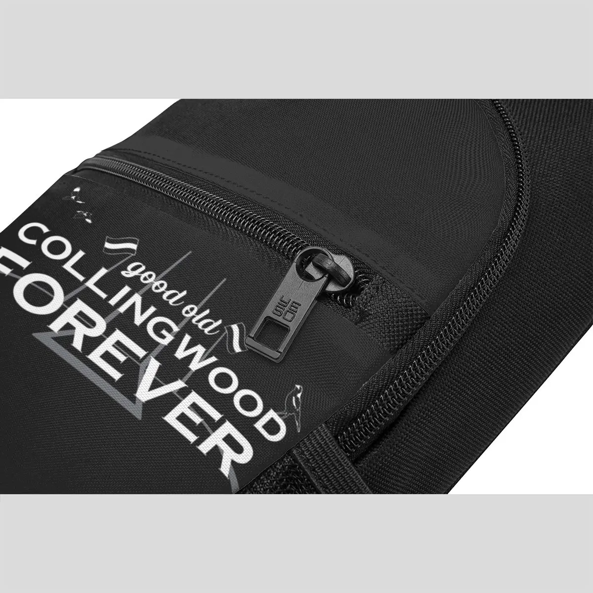 Good Old Collingwood Forever Chest Bag Men Sling Crossbody Backpack Chest Bag Traveling Hiking Daypack Shoulder Bag