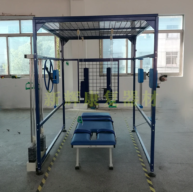 Special multi-functional trainer, eight-piece combination trainer, full body exercise with bed, upper and lower limb joint