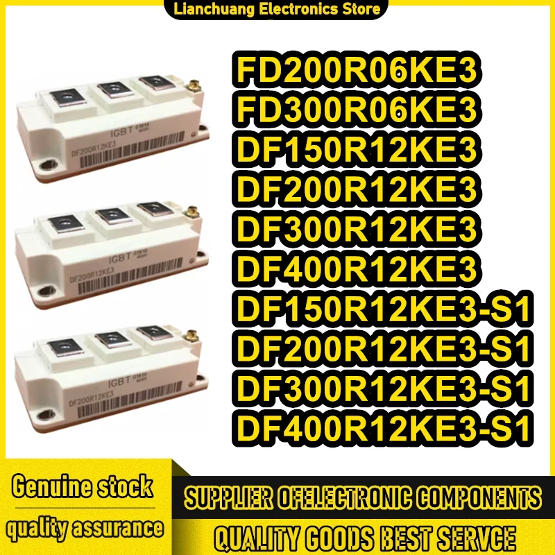 FD200R06KE3 FD300R06KE3 DF150R12KE3 DF200R12KE3 DF300R12KE3 DF400R12KE3 DF150R12KE3-S1 DF200R12KE3-S1 DF300R12KE3-S1 IGBT Module