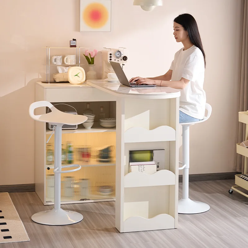 

New Commercial Bar Table and Chair Front Desk Stool Bar Chair Lifting Chair High Bar Stool Bar Chair High Stool Swivel Chair