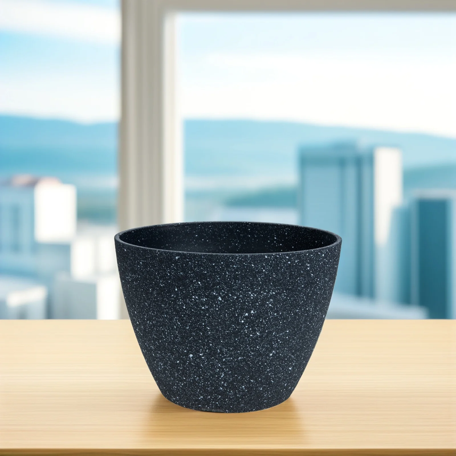 وعاء نبات الراتنج الخارجي سميك ومتين لزراعة الحجر مثالي لوعاء النباتات المنزلي الخارجي