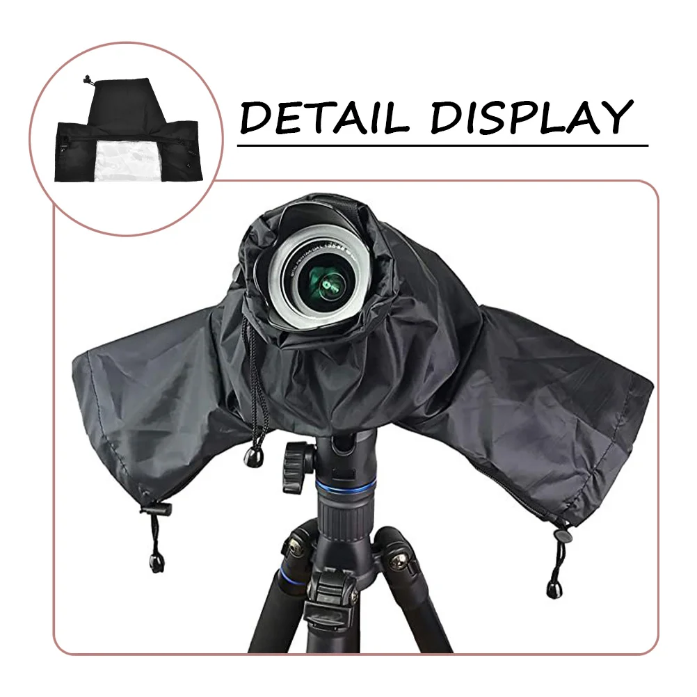 

Waterproof Rain Cover For Dslr Outdoor Use Dustproof Snow Protector Easy Install With Tripod Connection Cover Camera Supply Rain
