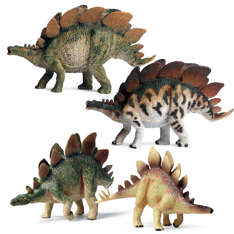 Model dinosaur Jurassic dinosaur herbivorous stegosaurus children simulation solid Tyrannosaurus rex dinosaur toy ornaments