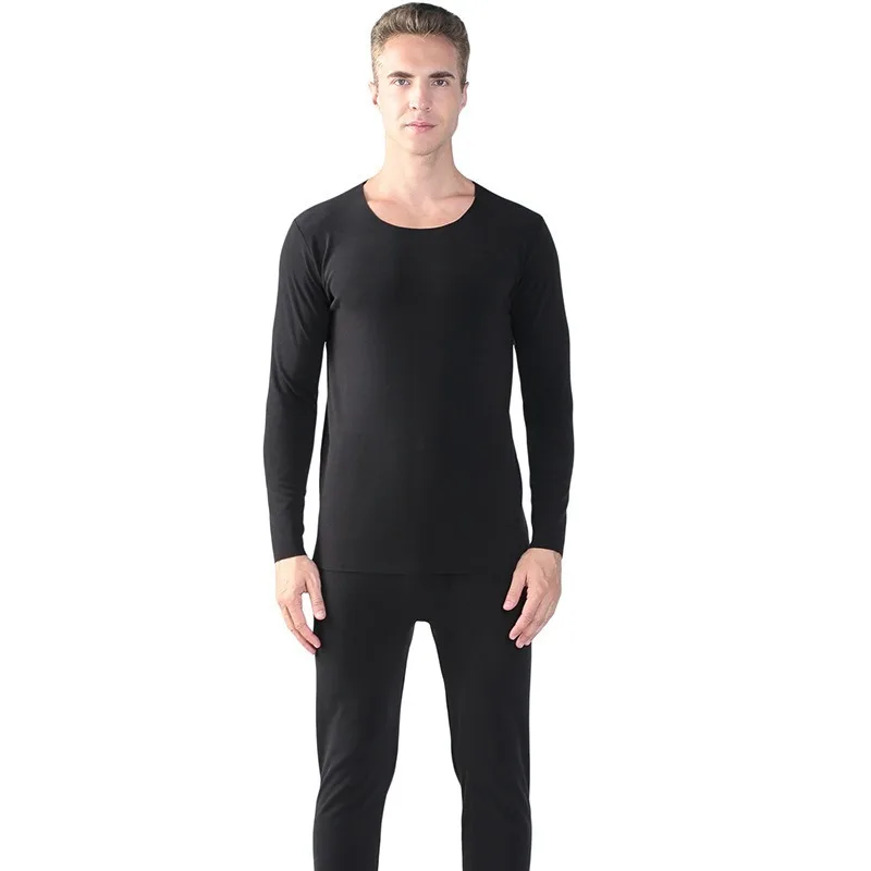 Plus Size Thermal Underwear Men Suit Thin Long Johns Slim-fitting Tight Ultra-thin Autumn and Winter Bottoming Thread Pants 8XL