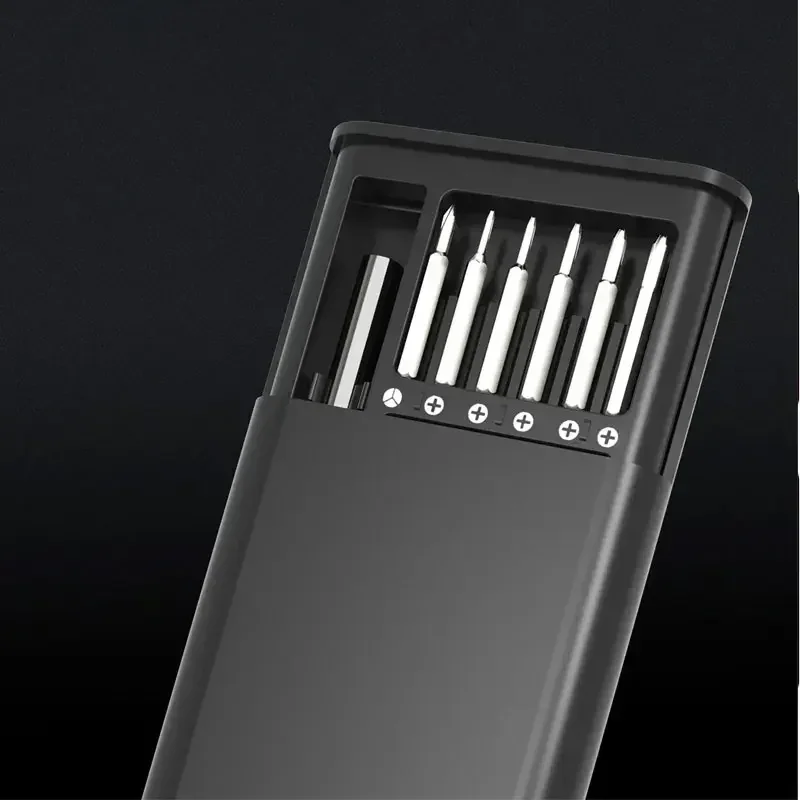 25 In 1 Mini Pocket Screwdriver Set 24 Precision Bits Small Repair Tool Kit for Mobile Phone PC Camera Electronics