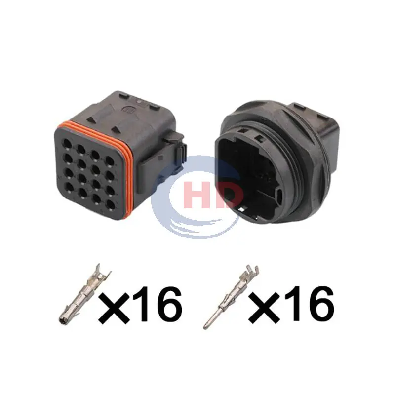 

1-20 sets 16-pin Headlight Plug 132016-000 132016-001