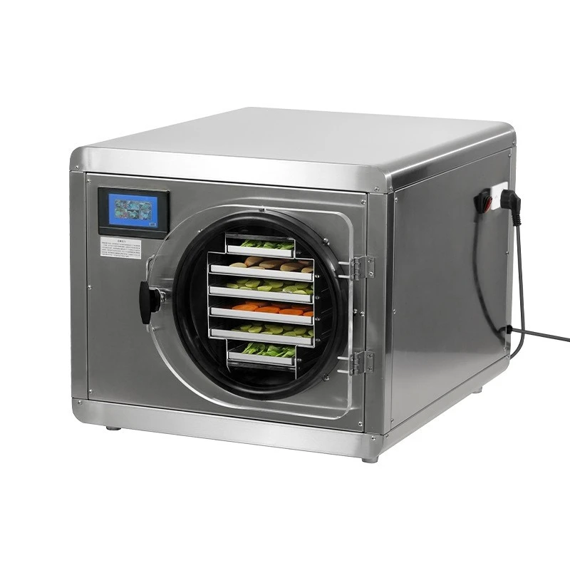 Stainless steel small commercial dehydrated vegetables and fruits vacuum freeze dryer