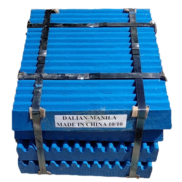High manganese steel jaw crusher wear spare parts C96 fixed jaw plate