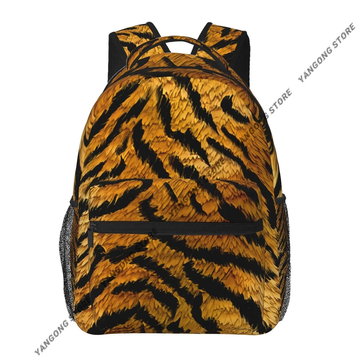 Backpack Casual Travel Bag Tiger Texture School Bag Fashion Shoulder Bag For Teenage Girl Bagpack