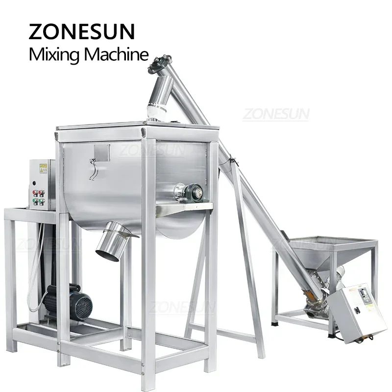 Zonesun ZS-BM200 máquina de mistura de grânulos de pó, farinha macia seca, grãos, tanque de grande capacidade, fábrica de fabricação de equipamentos de produção