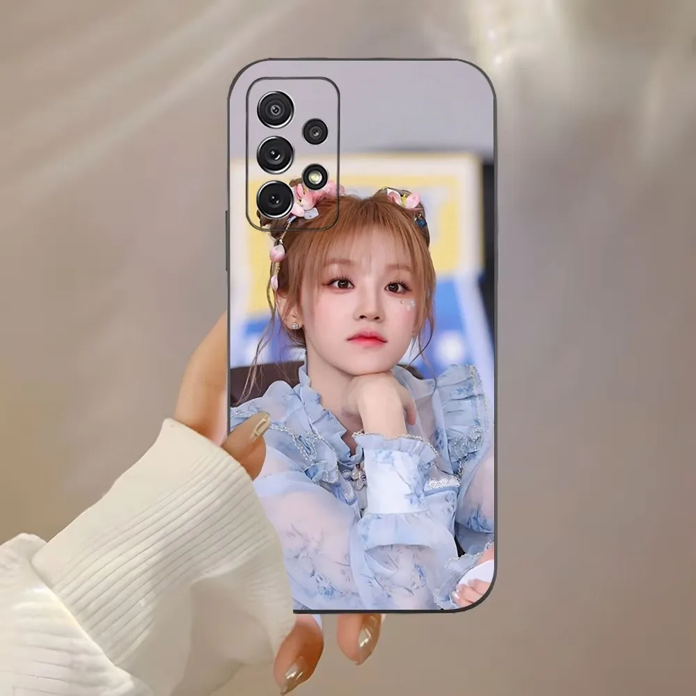 Kpop G-Idles Y-Yuqi Phone Case For Samsung Galaxy A91,A80,A73,A72 ,A71,A53A52,A32 ,A31A22,A21s,A20,Black Cover