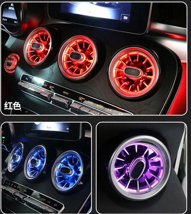 Suitable for the new C-class C26l GLC260 new Vito V260 modified luminous out trend ambient light
