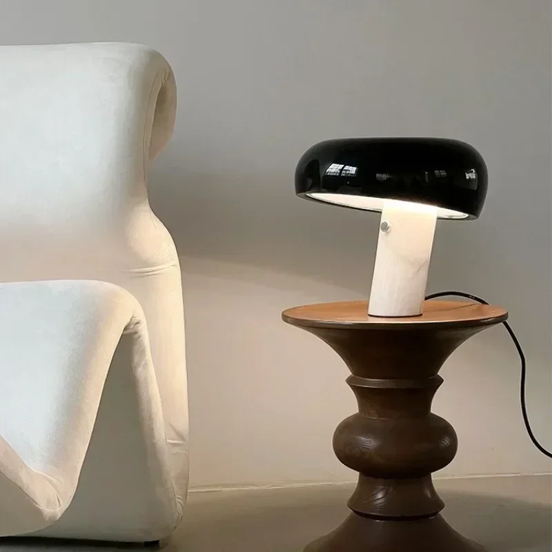 

Italian luxury designer mushroom marble LED desk lamp for interior decoration